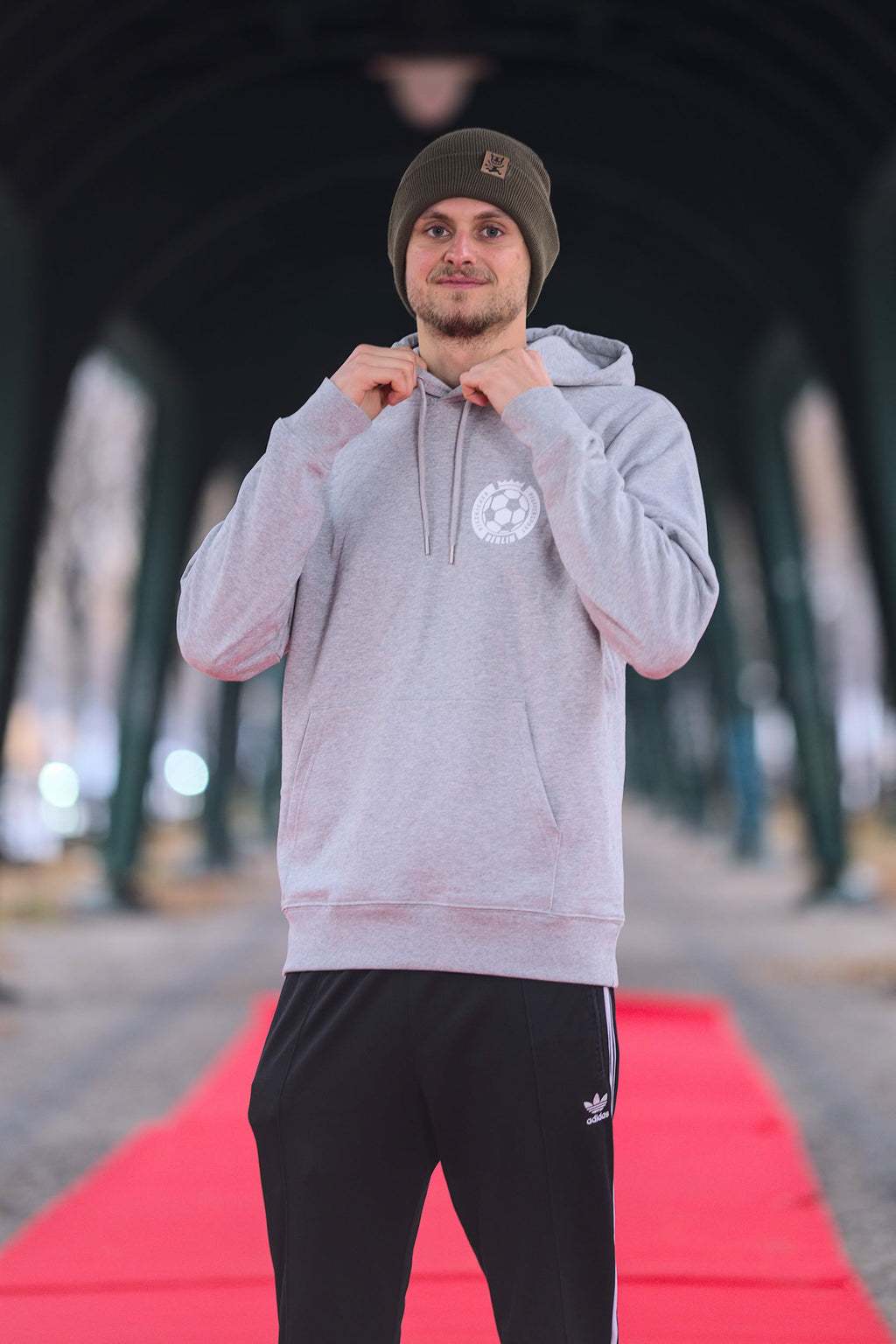 Kiezkicker - Hoodie Unisex - Grau