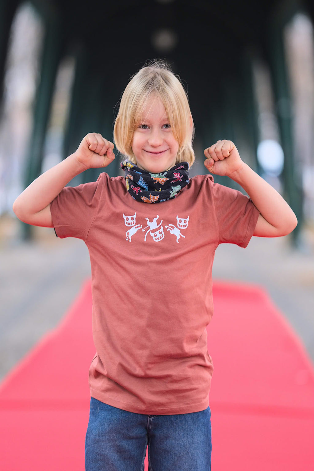 Pfeffersport -  Kinder T-Shirt Unisex - Braun