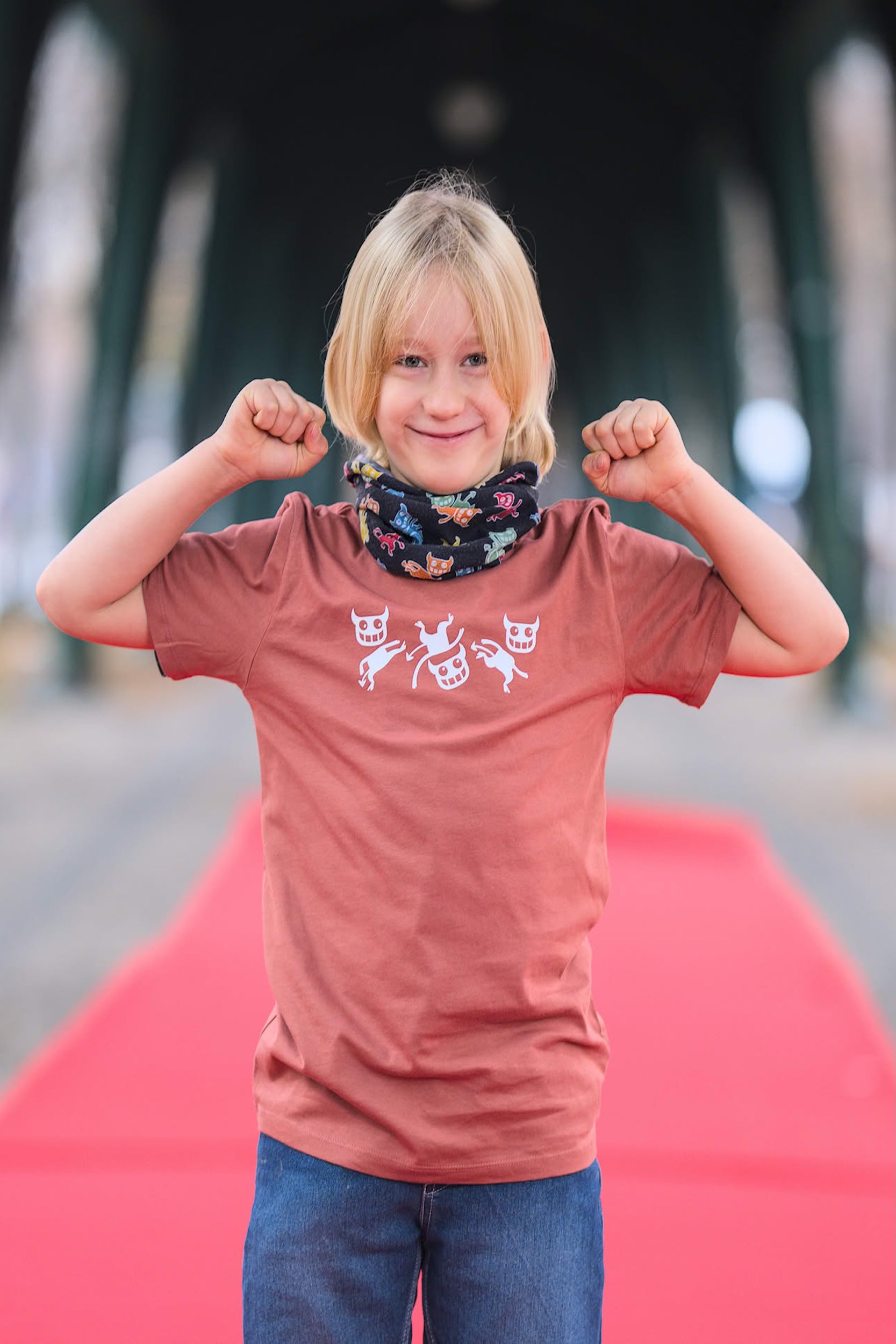 Pfeffersport -  Kinder T-Shirt Unisex - Braun