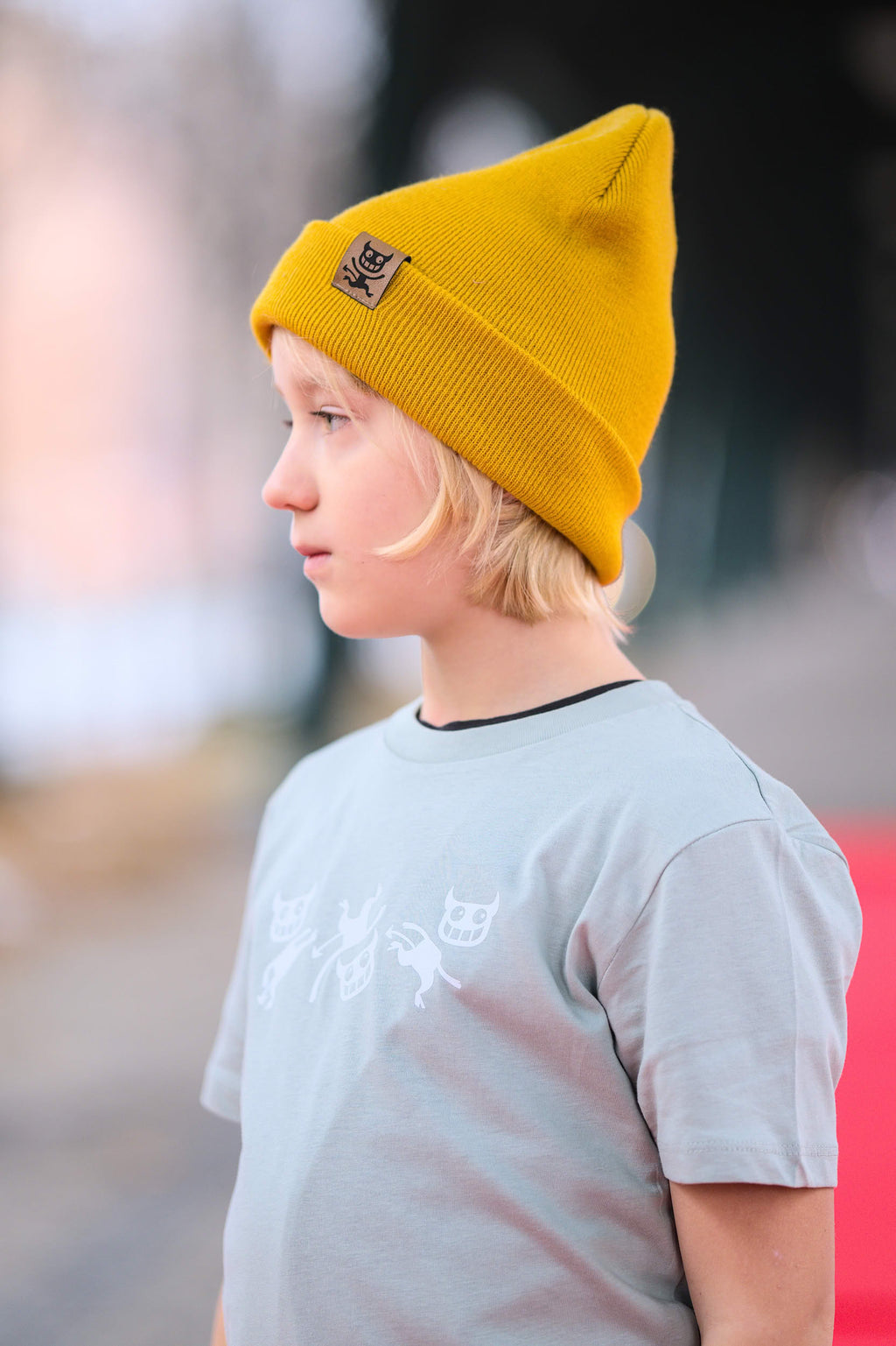 Pfeffersport -  Kinder T-Shirt Unisex - Salbeigrün