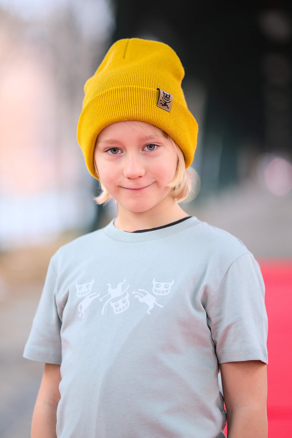 Pfeffersport -  Kinder T-Shirt Unisex - Salbeigrün