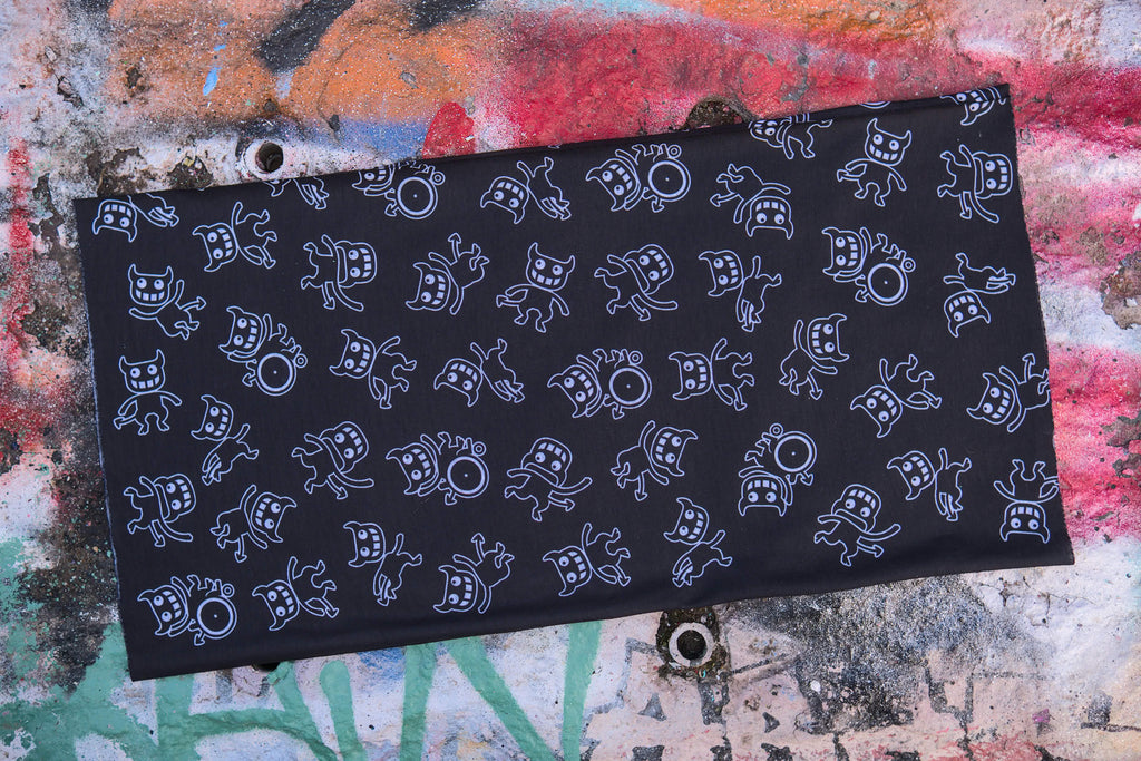 Pfeffersport Schlauchschal Schwarz Weiß